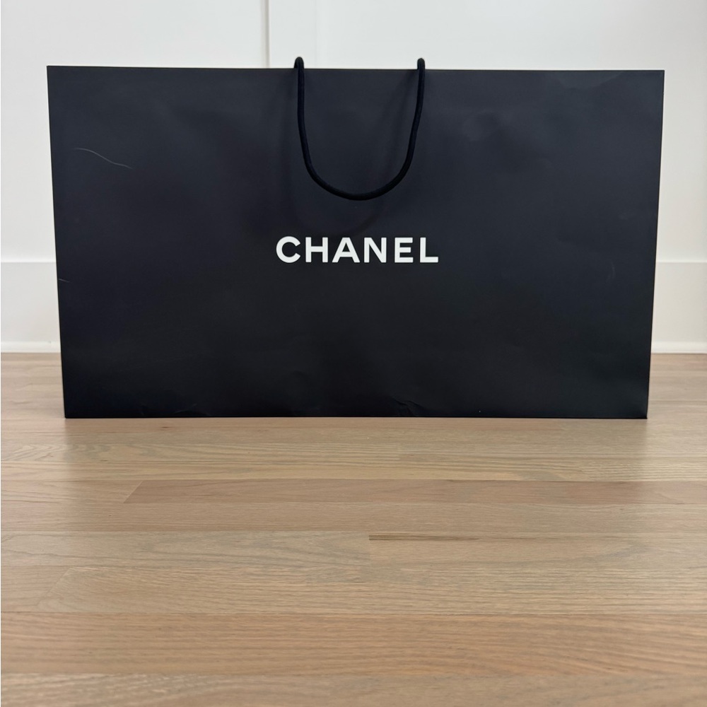 Chanel Black Shopping Bag